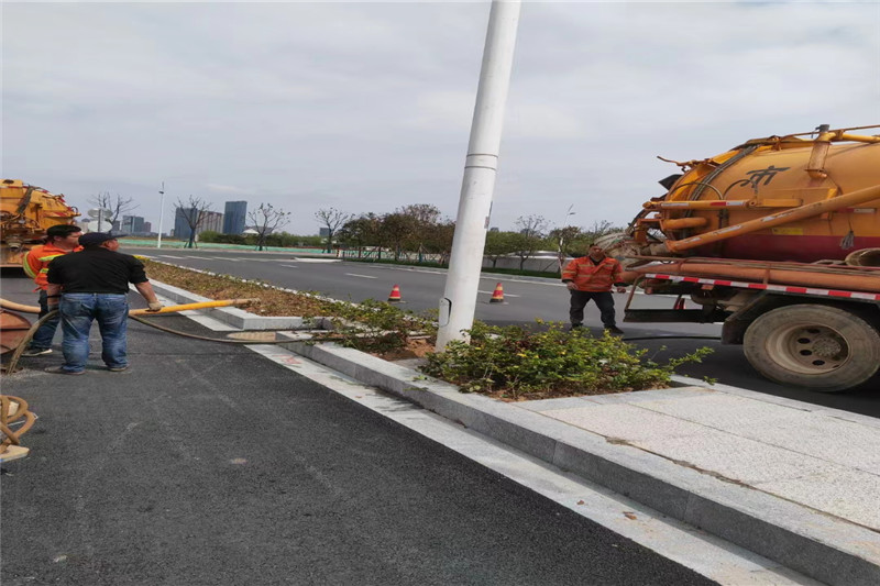 张湾雨水管道清淤-污水管道清洗